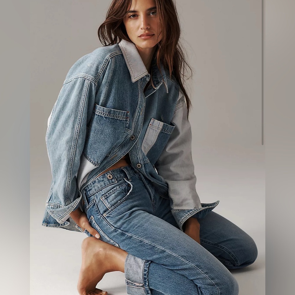 We the Free Mountain Roads Shirt (denim jacket)